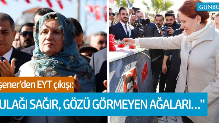 İYİ Parti lideri Meral Akşener, Fırat Çakıroğlu Parkı'nı açtı!