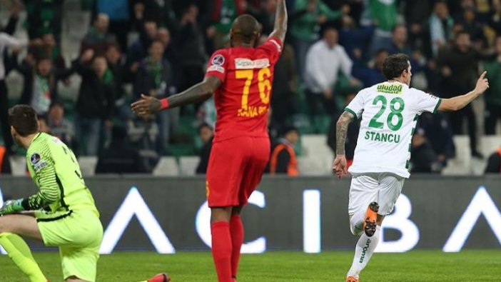 Bursaspor haftalar sonra kazandı