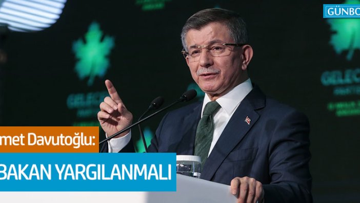 Ahmet Davutoğlu: "Pelikancılar bütün suçu bana yıktı"