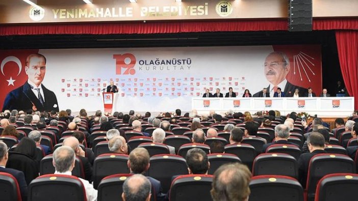 CHP'nin 19. Olağanüstü Kurultayı ikinci gün çalışmaları başladı