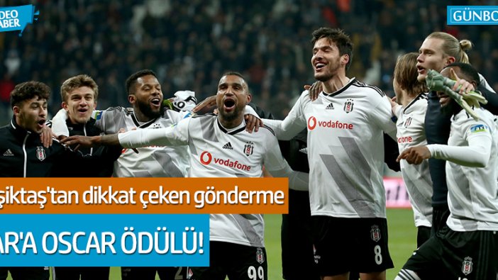 Beşiktaş, Oscar'ı VAR'a verdi