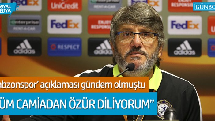 Mustafa Reşit Akçay: Trabzonspor ifadelerim yanlış anlaşıldı