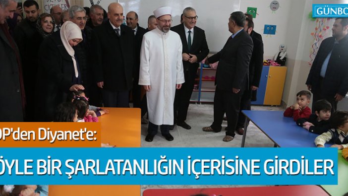 HDP'li Buldan'dan Diyanet İşleri Başkanı Erbaş'a: "Böyle bir şarlatanlığın içerisine girdiler"