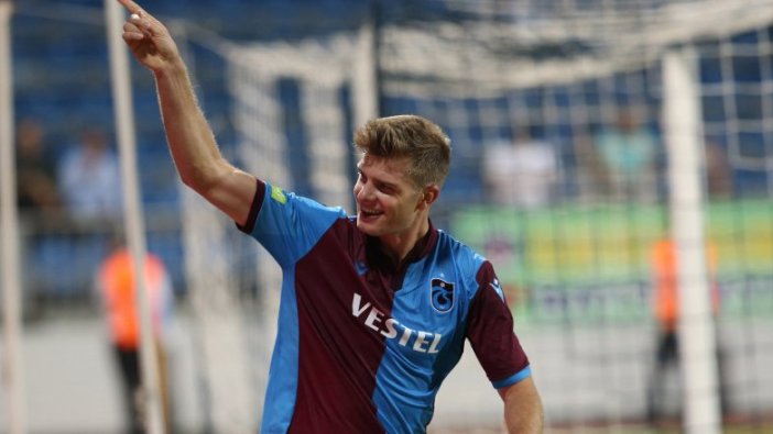 Trabzonspor'da Sörloth sevinci