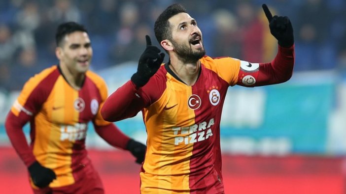 Galatasaray'da Emre Akbaba sevinci