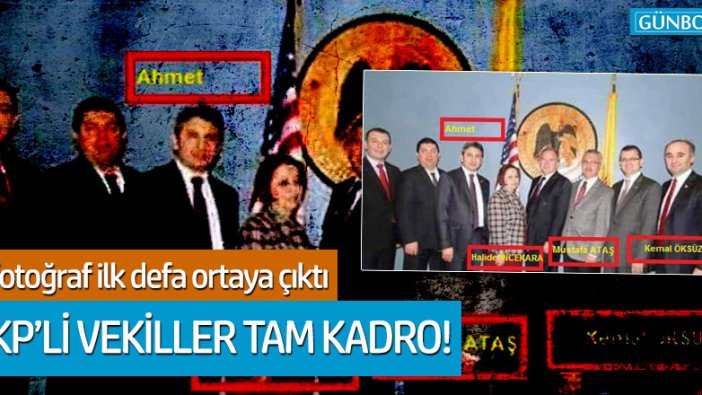 AKP'li vekillerin Kemal Öksüz'le fotoğrafı gündem oldu