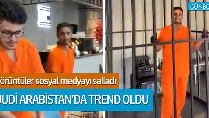 Hapishane konseptli restoran Suudi Arabistan'da trend oldu