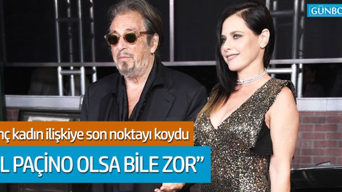 İsrailli oyuncu ilişkiye nokta koydu: Al Pacino bile olsa...