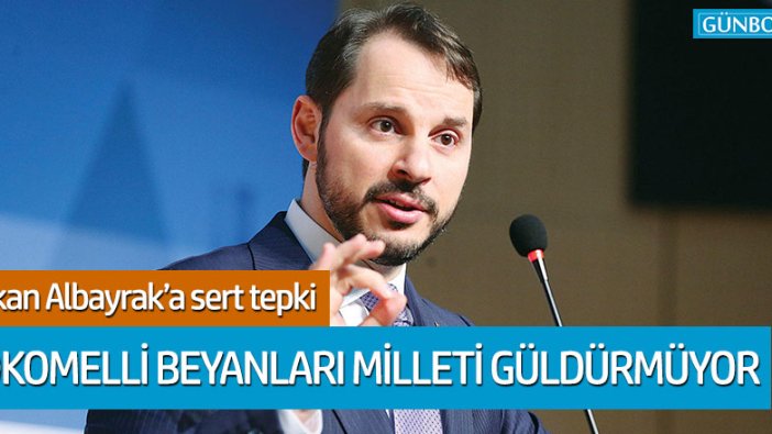 CHP'li Faik Öztrak'tan Berat Albayrak'a sert tepki