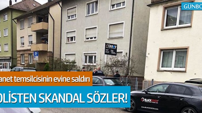 Diyanet temsilcisinin evine saldırı: Polisten skandal sözler!