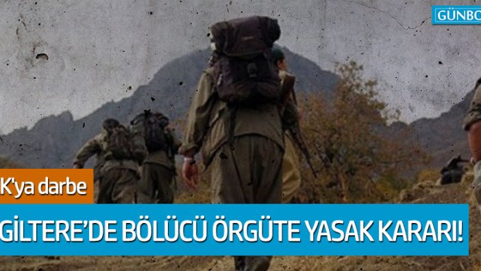 İngiltere'den PKK kararı