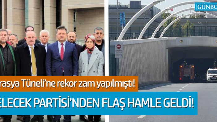 Gelecek Partisi zamların iptali için dava açtı