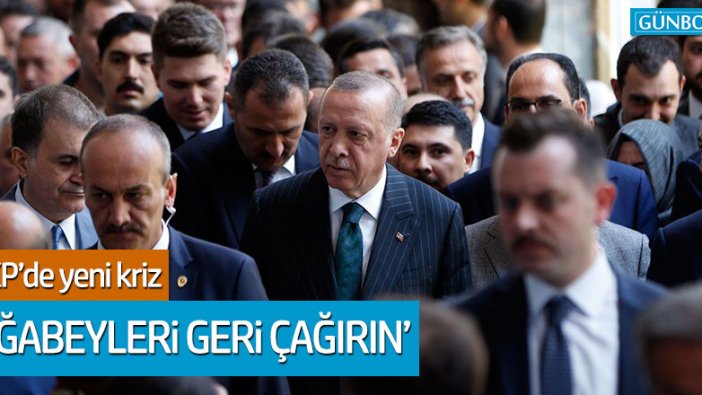 AKP'de yeni kabine krizi!