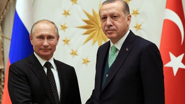 Erdoğan ile Putin Suriye'yi görüştü