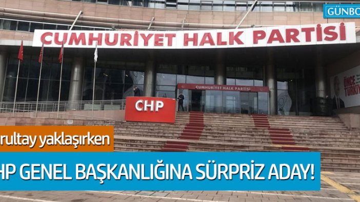 CHP Genel Başkan adaylığı için Aytuğ Atıcı sürprizi