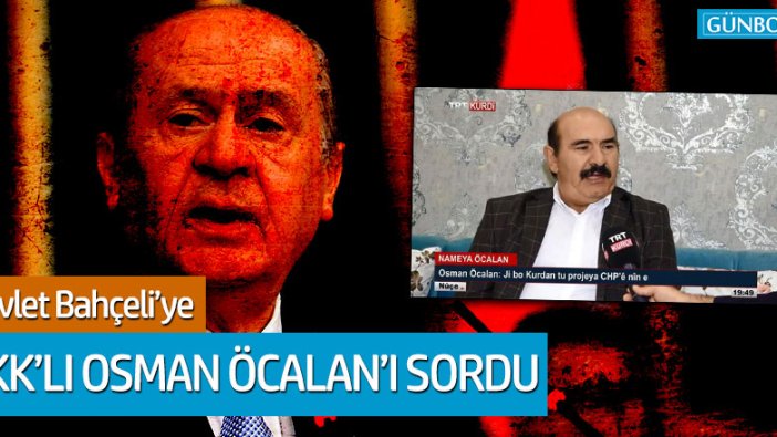 Ahmet Davutoğlu'ndan Devlet Bahçeli'ye Osman Öcalan sorusu