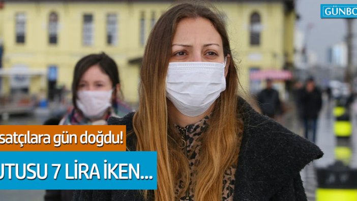 Coronavirüs nedeniyle maskelerin kutusu 7 lira iken tanesi 5 lira oldu