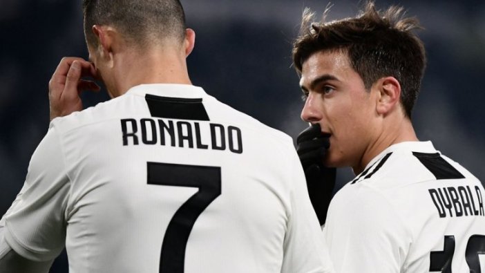 juventuslu Ronaldo ve Dybala kameralara fena yakalandı