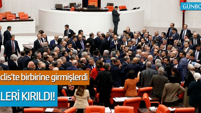 CHP'li Engin Özkoç'a yumruk atan vekilin eli kırıldı