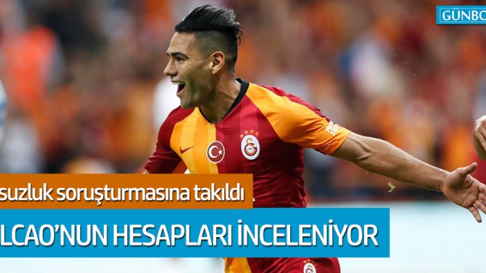 Galatasaray'da Falcao'ya yolsuzluk şoku