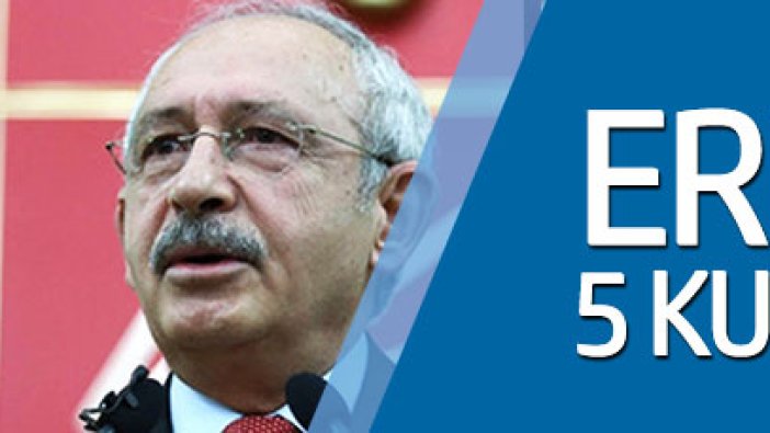 Kılıçdaroğlu'ndan Erdoğan'a 5 kuruşluk dava