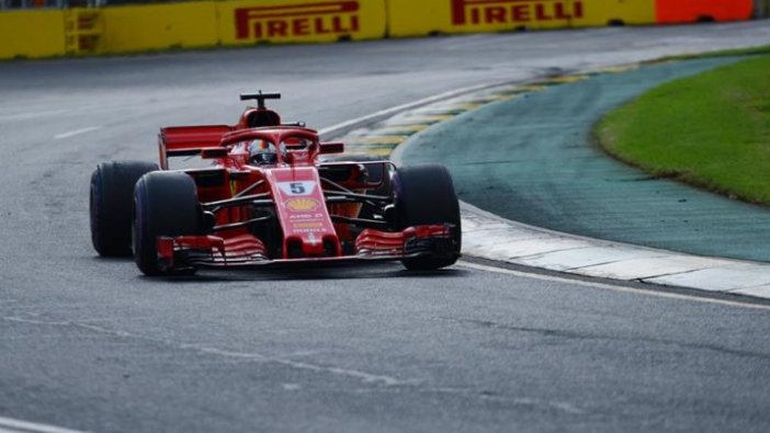 Bakü'de pole pozisyonu Vettel'in