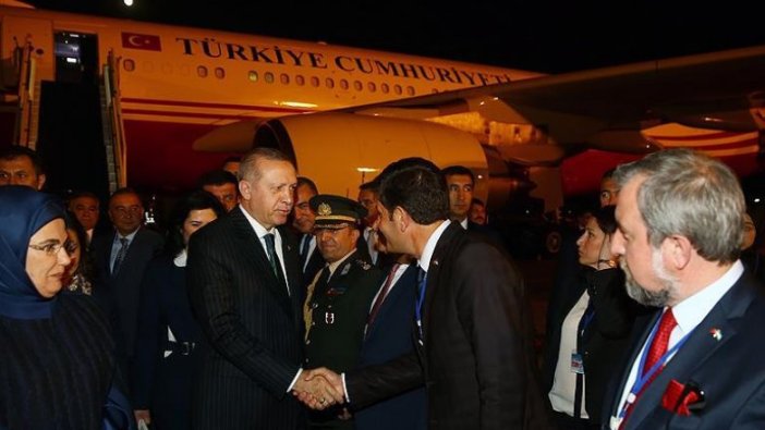 Cumhurbaşkanı Erdoğan Özbekistan'da