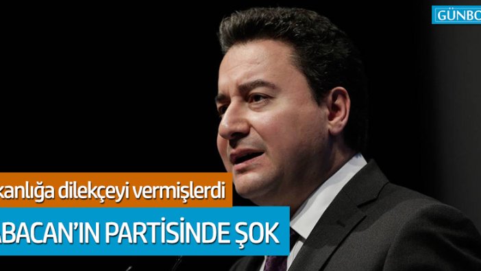 Ali Babacan'a parti kurulmadan şok