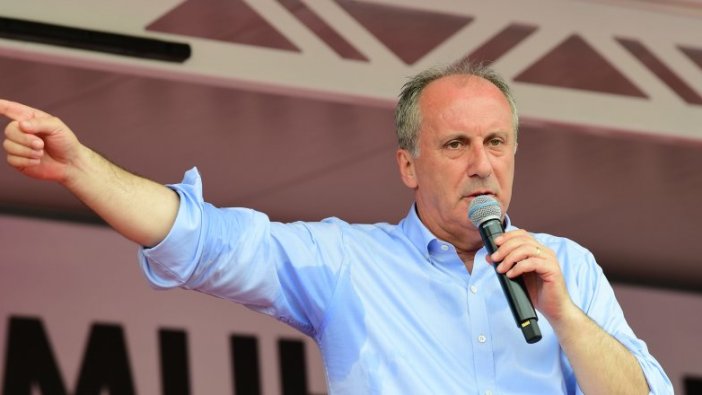 Muharrem İnce'den Erdoğan'a tepki