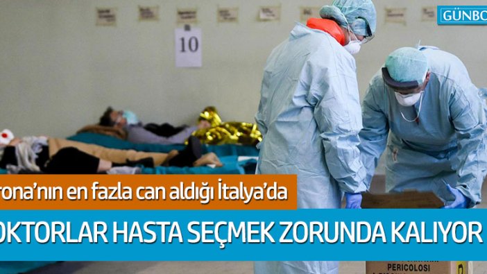 İtalya'da doktorlar hasta seçmek zorunda kalıyor: Yaşama ihtimali yüksek olanlar öncelikli