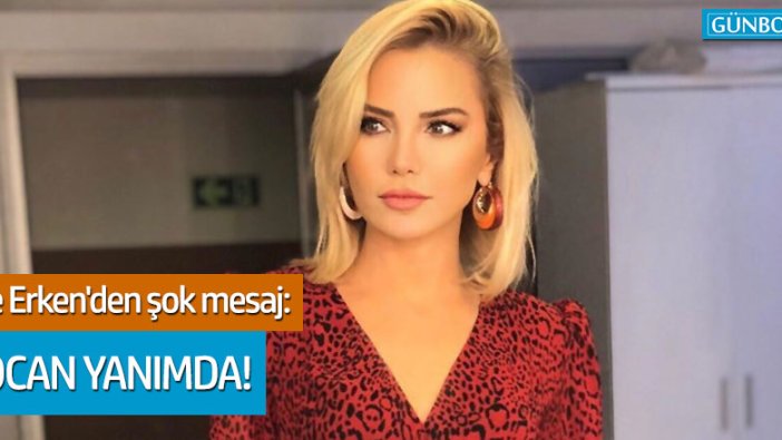 Ece Erken'den Mahmutyazıcıoğlu'na şok mesaj: "Kocan yanımda"