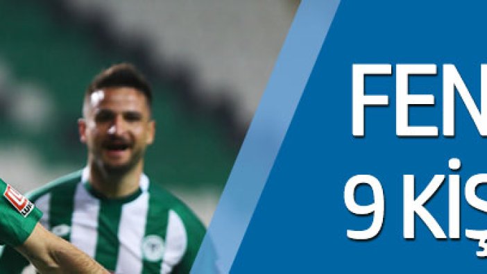 Konyaspor Fenerbahçe'yi 9 kişi ile devirdi!