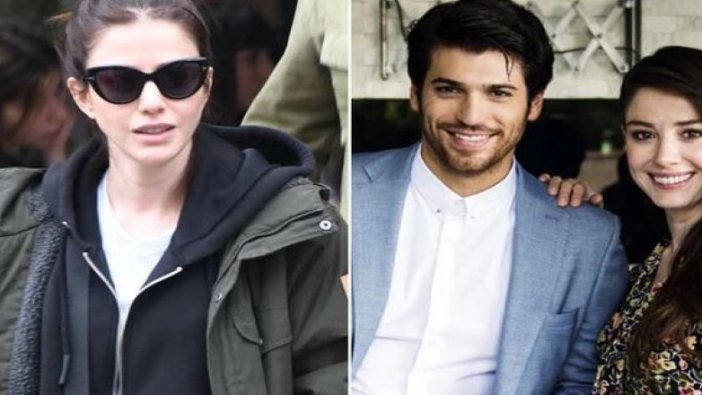 Özge Gürel'den partneri Can Yaman'a destek