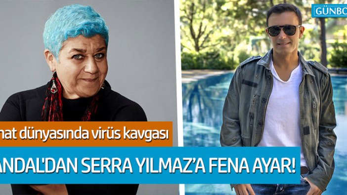 Mustafa Sandal'dan Serra Yılmaz'a fena ayar!