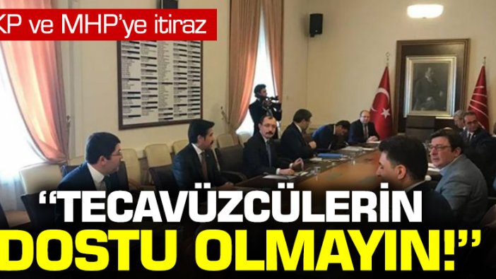 AKP ve MHP'nin infaz paketine CHP ve İYİ Parti'den itiraz