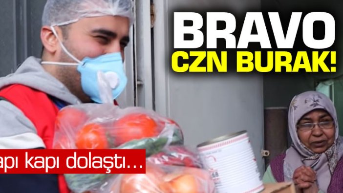 CZN Burak'tan örnek davranış!