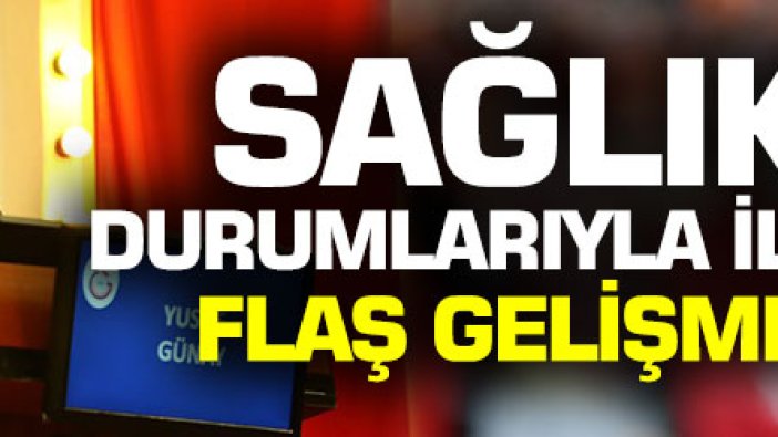 Fatih Terim'in sağlık durumuyla ilgili flaş gelişme!