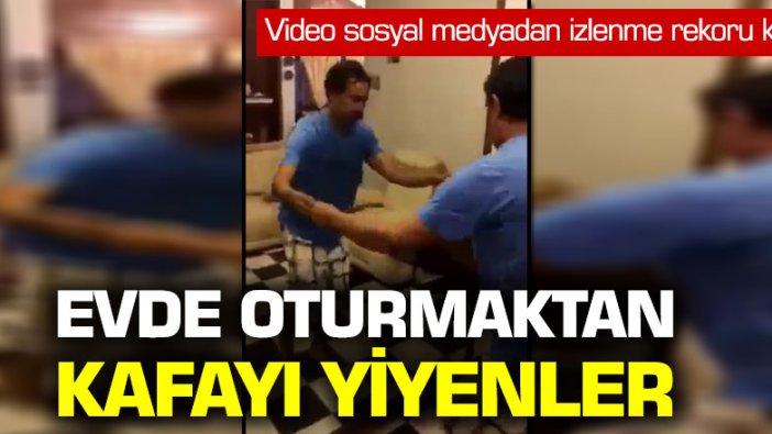 Korona virüsten evde oturmaktan kafayı yiyenler!