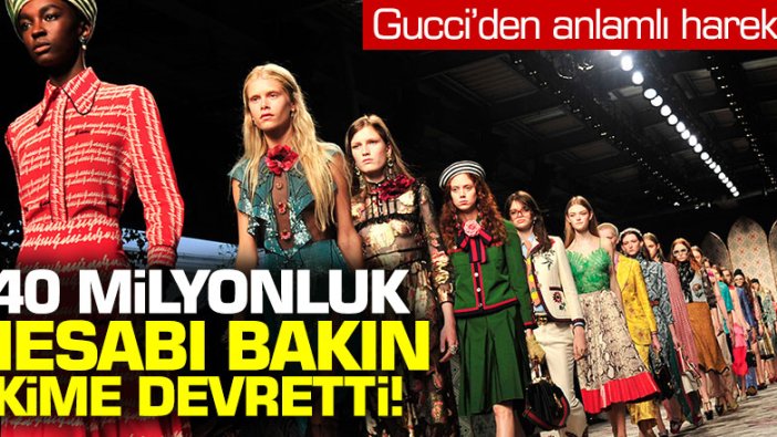 Gucci, Instagram hesabını Dünya Sağlık Örgütü’ne devretti