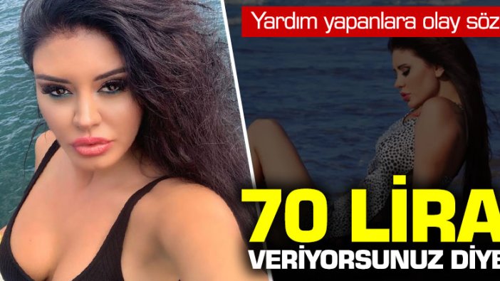 Ebru Polat erzak yardımı yapanlara ateş püskürdü!