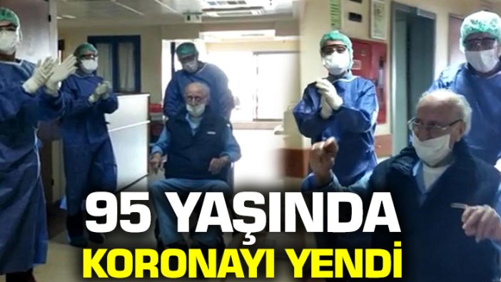 İzmir'de 95 yaşında korona virüsü yendi