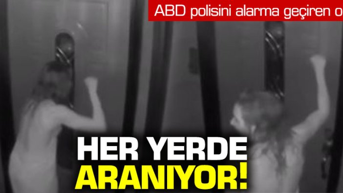 ABD polisini alarma geçiren olay!