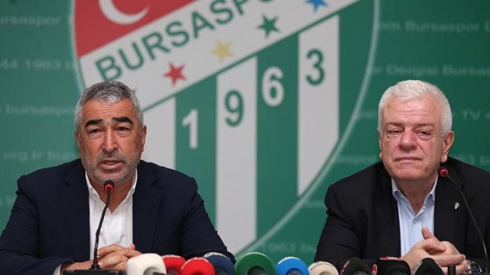 Bursaspor'da Samet Aybaba dönemi başladı