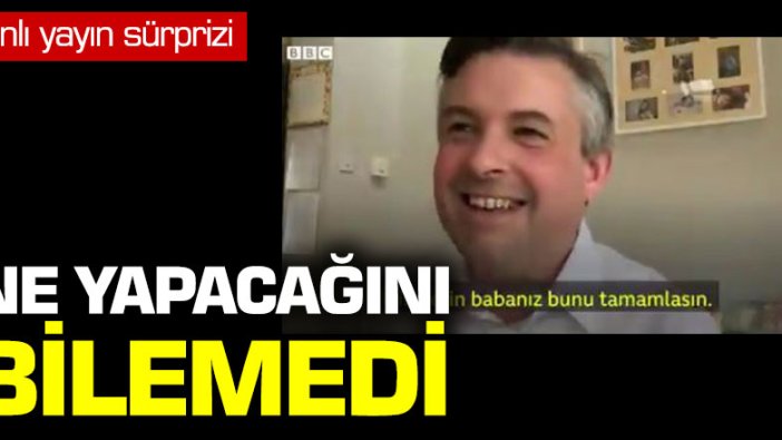 İzleyenler kahkahalara boğuldu: Canlı yayın sürprizi... Ne yapacağını bilemedi