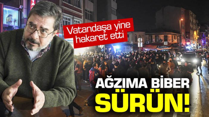 Sabah gazetesi yazarı Engin Ardıç yine hakaret etti
