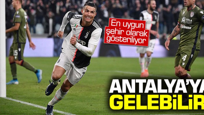 Cristiano Ronaldo Türkiye'ye gelebilir!