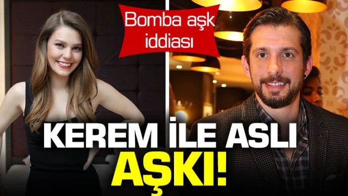 Bomba aşk iddiası: Aslı Enver ile Kerem Tunçeri aşk mı yaşıyor?