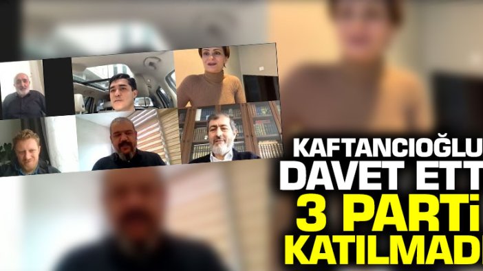 Partilerin İstanbul il başkanları görüntülü toplantı gerçekleştirdi