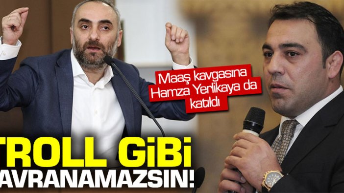 İsmail Saymaz ile İsmail Cesur arasındaki maaş kavgasına Hamza Yerlikaya da katıldı