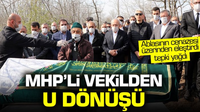 MHP'li Cemal Enginyurt Kılıçdaroğlu'nu ablasının cenazesi üzerinden eleştirdi